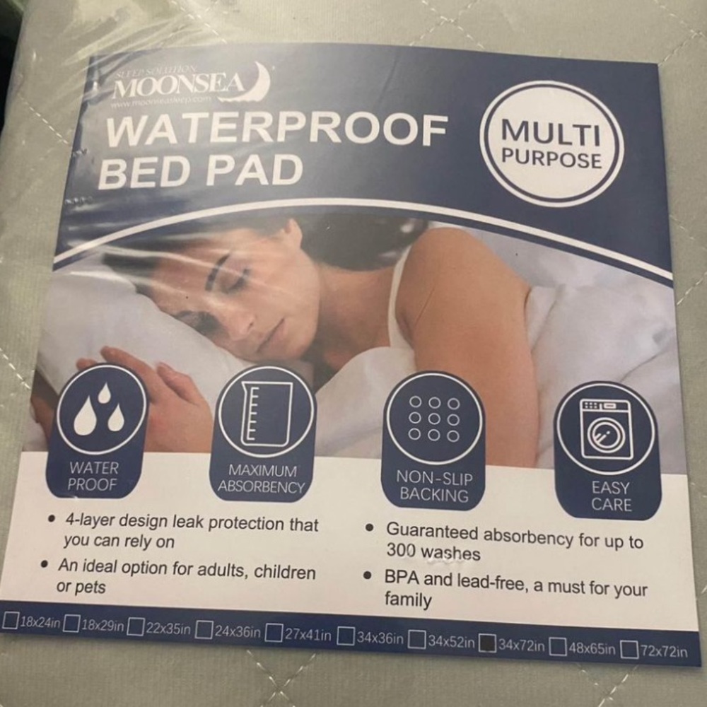 Waterproof Bed Pads